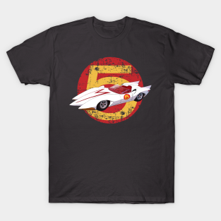 Speed Racer T-Shirt - Mach 5 - Distressed by DistractedGeek